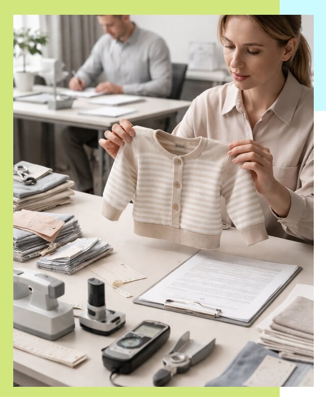 Сертификация детской одежды и текстильных изделий в Глазове