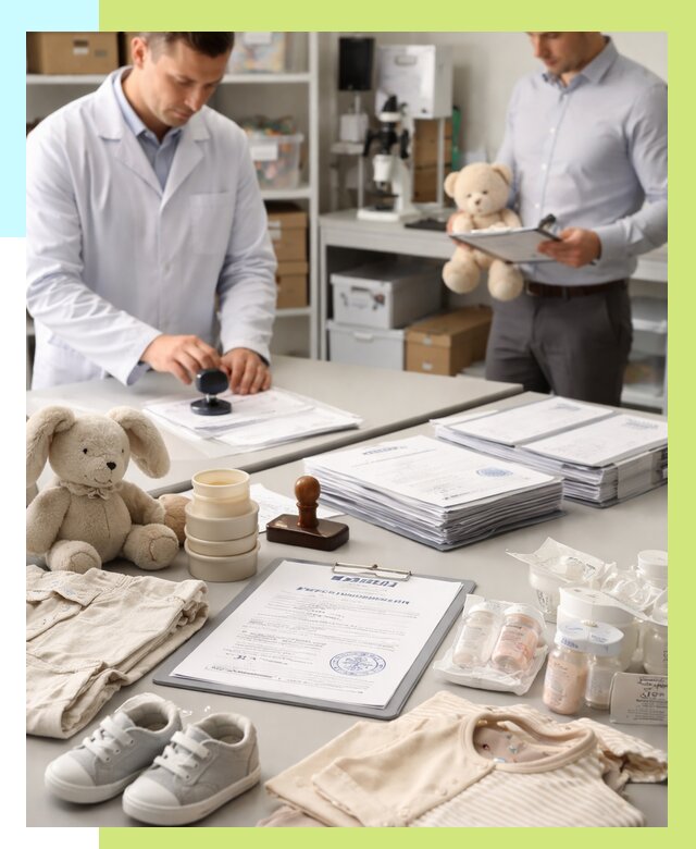 Сертификация детских товаров в Глазове от 15305 р. | Алешин-Глз