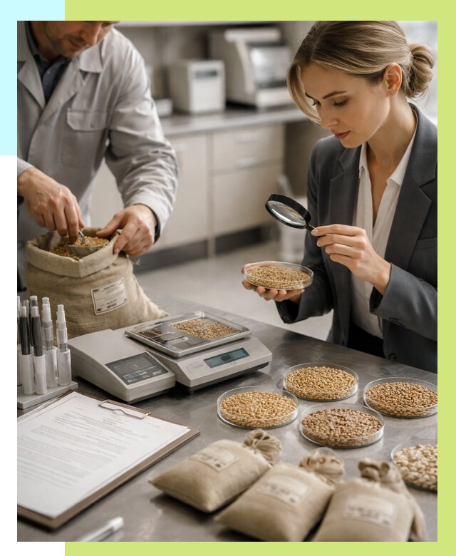 Сертификация зерна в Глазове по цене от 15305 р. | Алешин-Глз