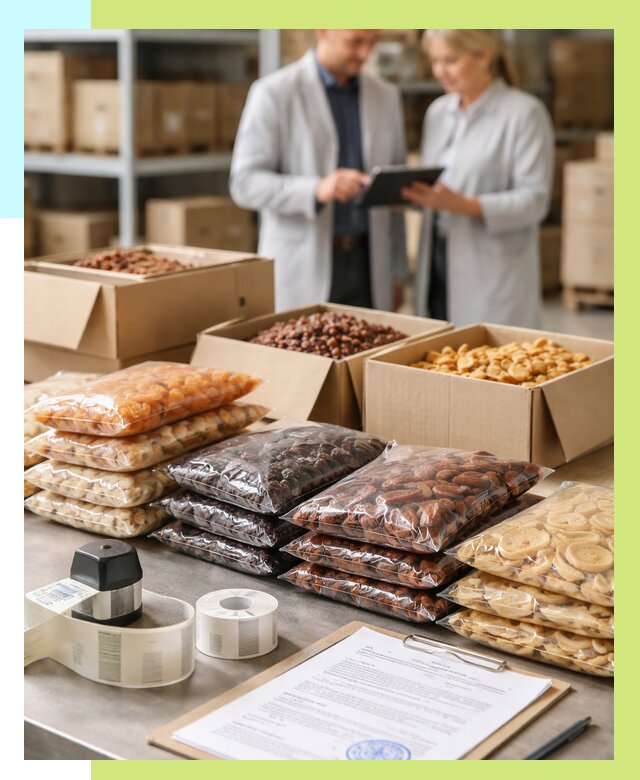 Сертификация сухофруктов в Глазове от 12244 р. | Алешин-Глз под ключ