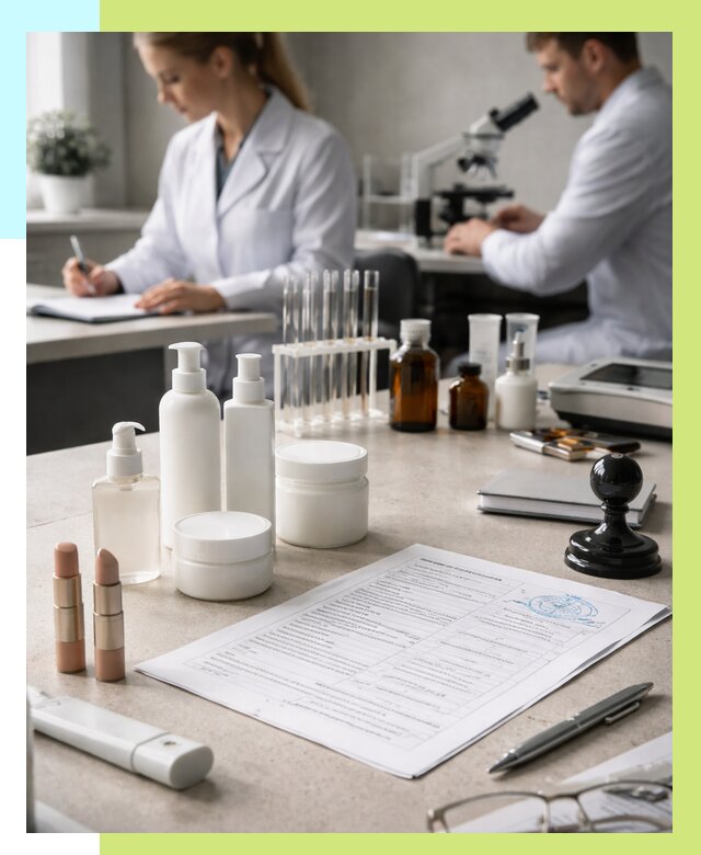 Сертификация косметики в Глазове от 20406 р. - Алешин-Глз