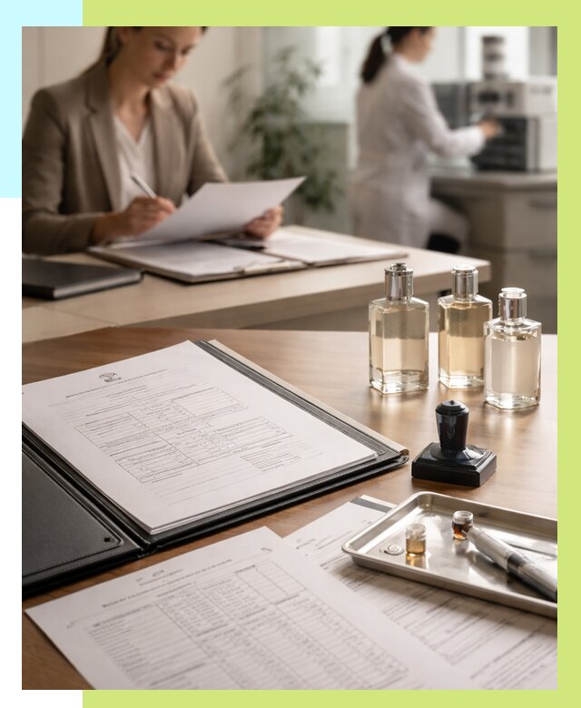 Сертификация парфюмерии в Глазове от 15305 р. | Алешин-Глз