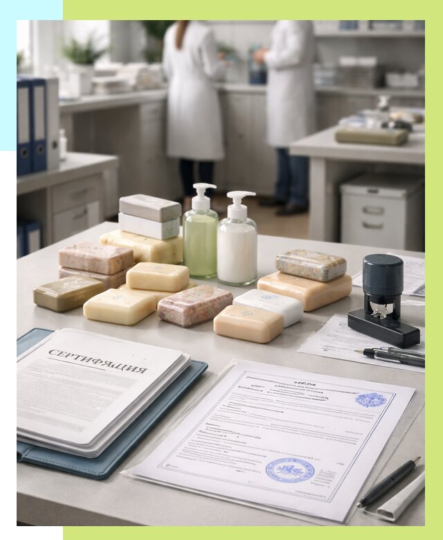 Сертификация мыла и сертификат на мыло в Глазове от 12244 | Алешин-Глз