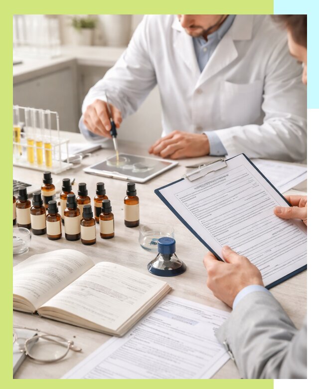 Сертификация эфирных масел и документация качества в Глазове