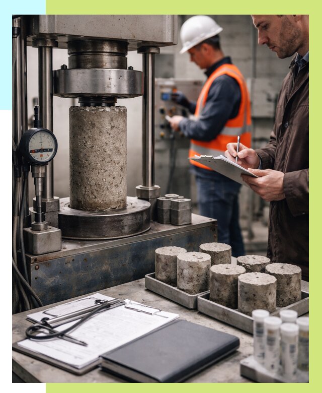 Сертификация бетона в Глазове от 30609 р. сертификат | Алешин-Глз