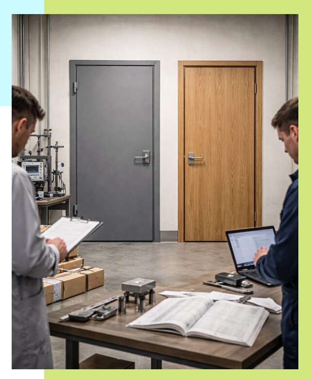 Сертификация дверей в Глазове от 8162 р. под ключ | Алешин-Глз