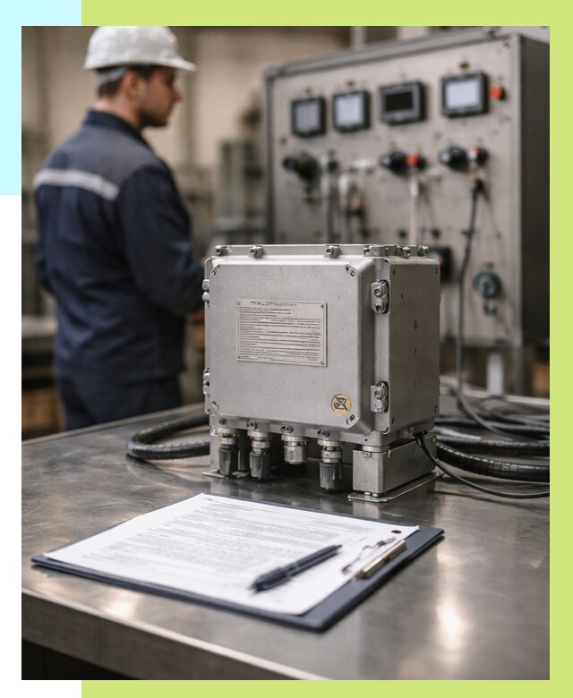 Сертификация взрывозащищенного оборудования в Глазове от 35711 р. | Алешин-Глз