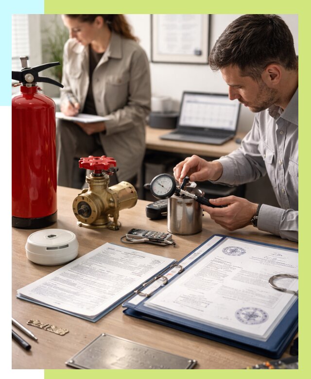 Сертификация пожарного оборудования в Глазове от 15305 р.|Алешин-Глз