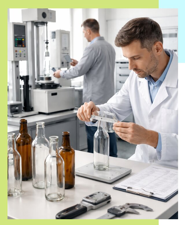 Сертификация стеклянных бутылок и сопутствующей упаковки в Глазове