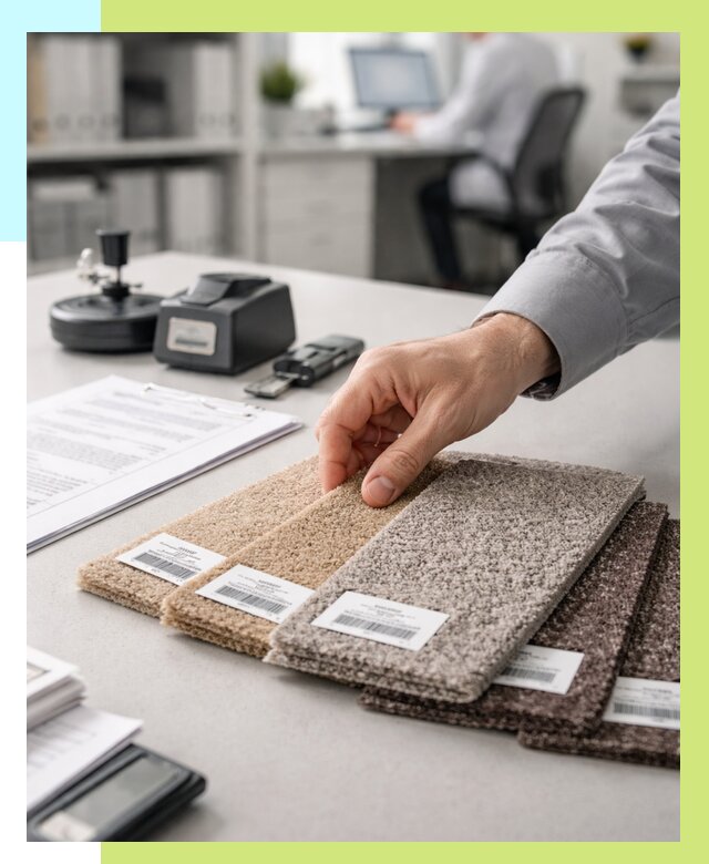 Сертификация ковролина в Глазове от 15305 р., Алешин-Глз