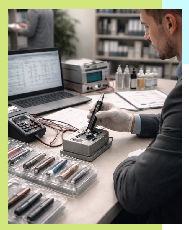 Сертификация электронных сигарет и вейпов в Глазове