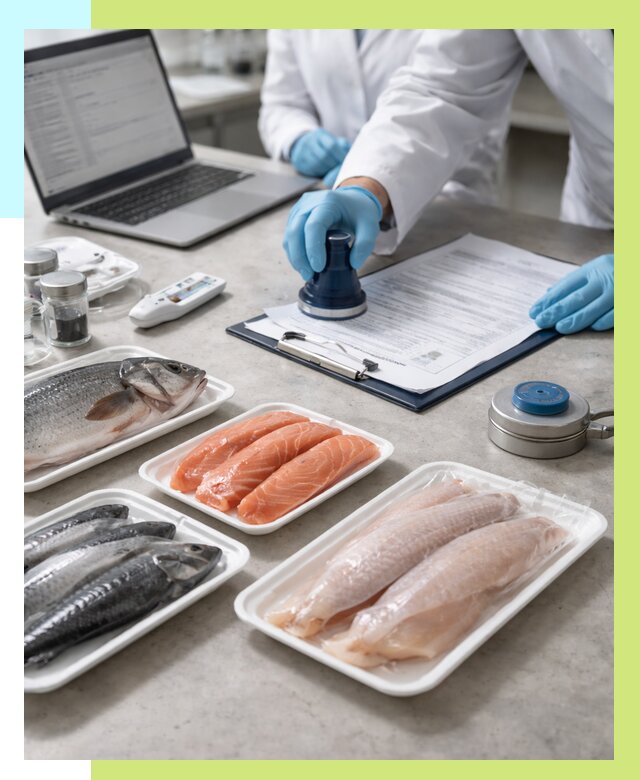 Сертификация рыбы и сертификат в Глазове от 15305 р. | Алешин-Глз