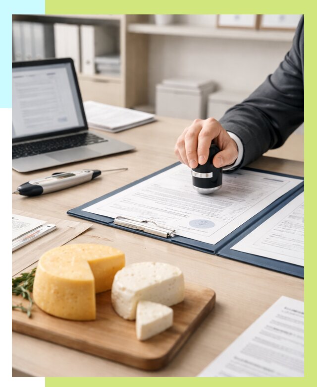 Сертификация сыров в Глазове от 15305 р | Сертификат на сыр Алешин-Глз