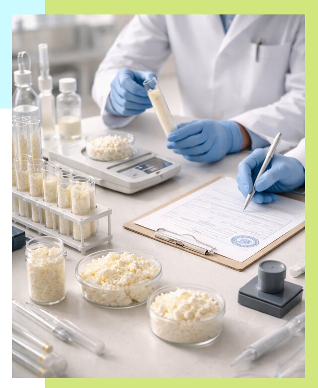 Сертификация творога в Глазове от 12244 р. под ключ | Алешин-Глз