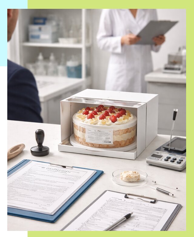 Сертификация тортов в Глазове от 9183 р. заказать | Алешин-Глз