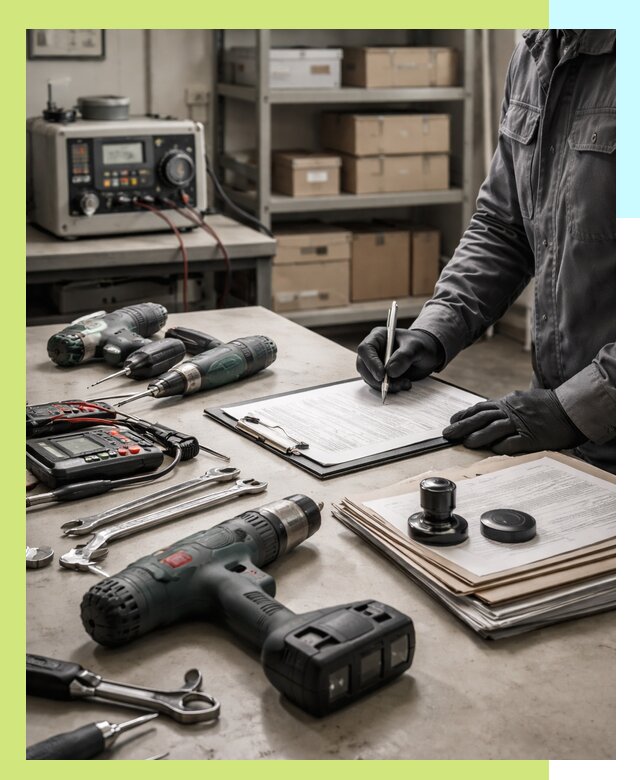 Сертификация инструмента в Глазове по стандартам качества