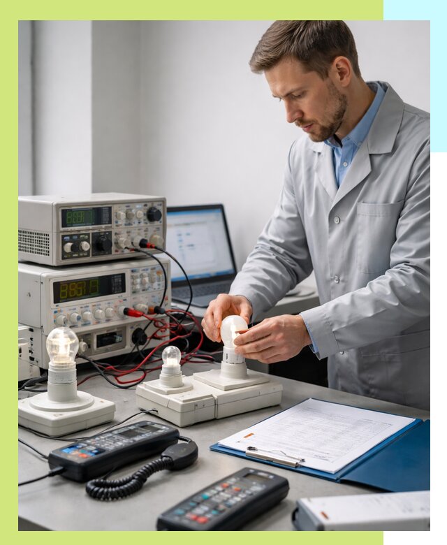 Сертификация ламп и светильников в Глазове по нормативам