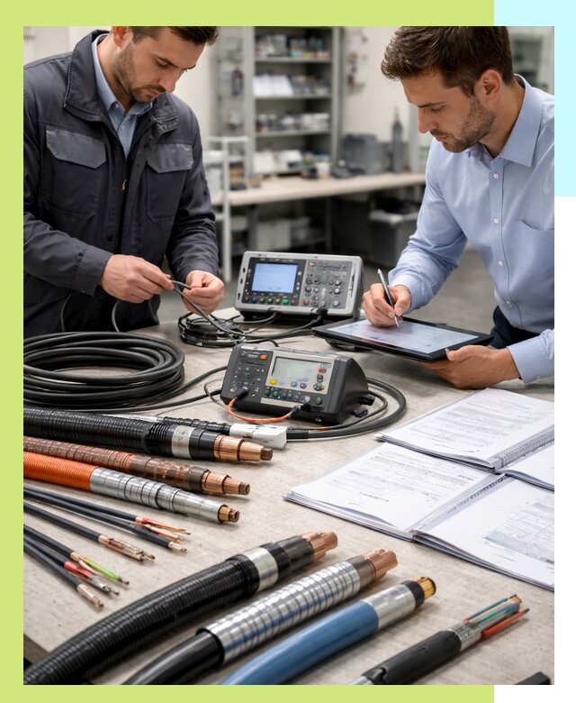 Сертификация кабеля и электропроводки в Глазове под ключ