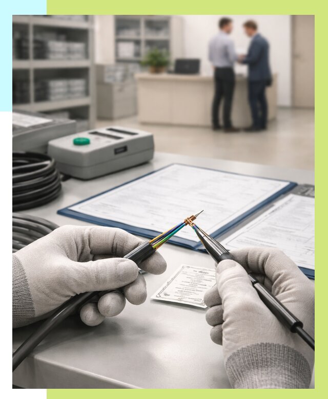 Сертификация провода в Глазове от 18365 р. в Алешин-Глз