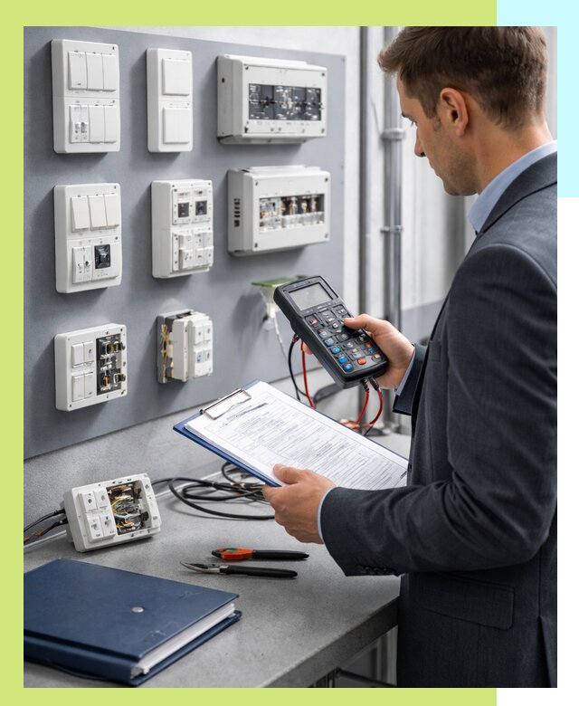 Сертификация электрических и автоматических выключателей в Глазове