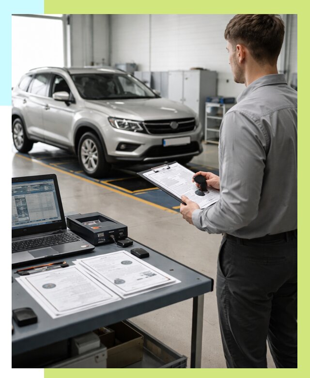 Сертификация транспортных средств в Глазове от 12244 р. | Алешин-Глз