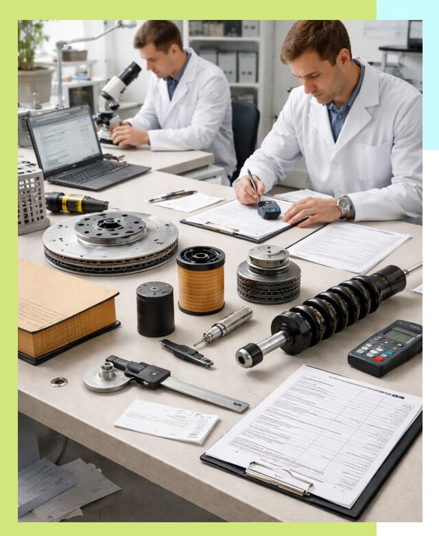 Сертификация автозапчастей и комплектующих в Глазове по ГОСТ