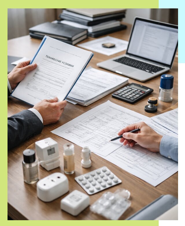 Регистрация технических условий ТУ для продукции в Глазове