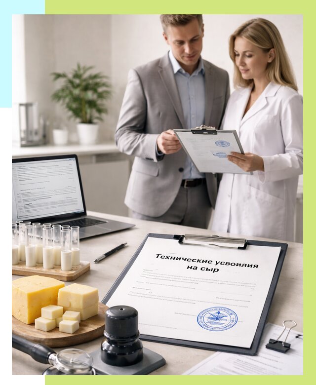 ТУ на сыры в Глазове срочно от 12244 р. — оформление | Алешин-Глз