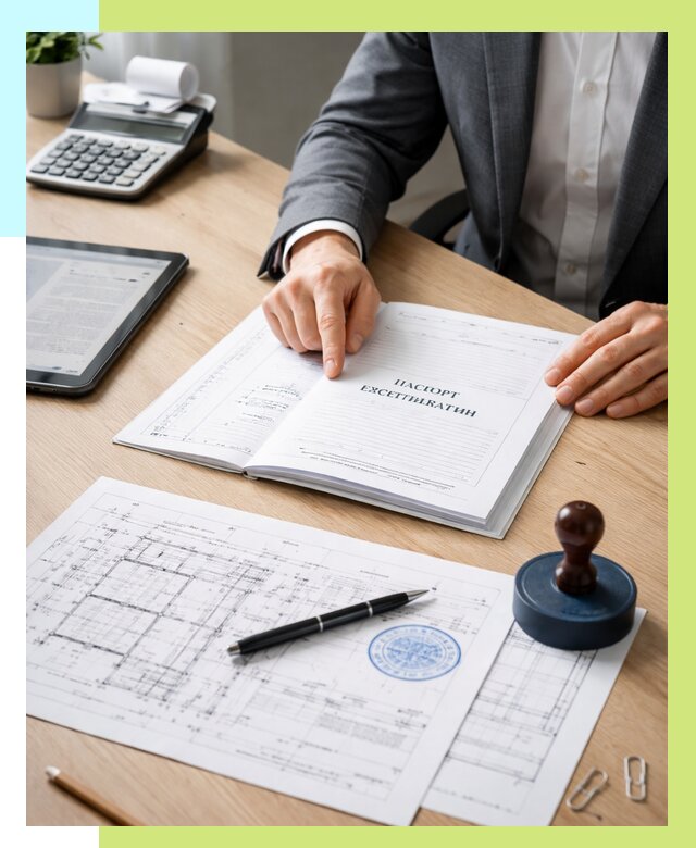 Паспорт эксплуатации в Глазове под ключ от 4591 р. Алешин-Глз