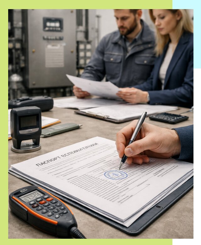 Оформление паспорта эксплуатации оборудования в Глазове