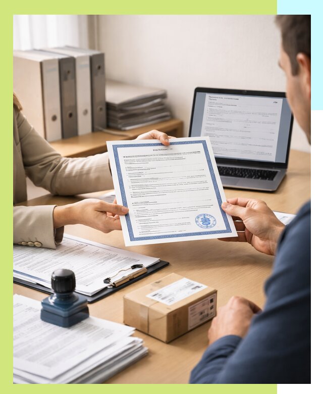 Оформление сертификата соответствия на продукцию в Глазове