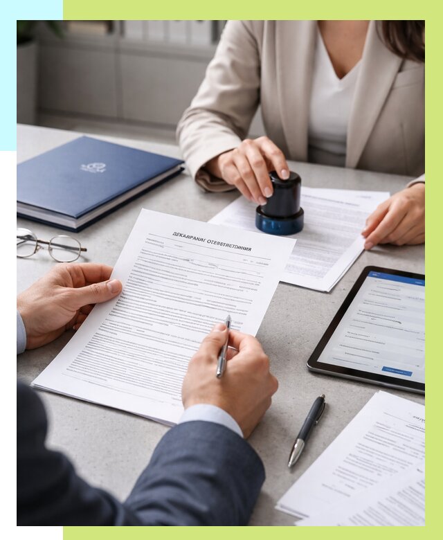 Декларация ГОСТ Р в Глазове от 8673 р оформить в Алешин-Глз