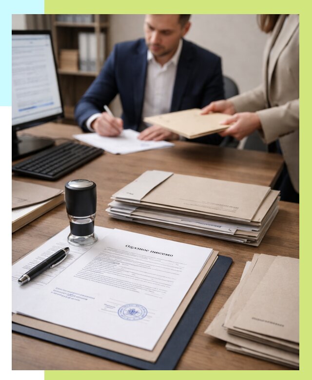 Отказное письмо для таможни в Глазове от 3061 р, Алешин-Глз