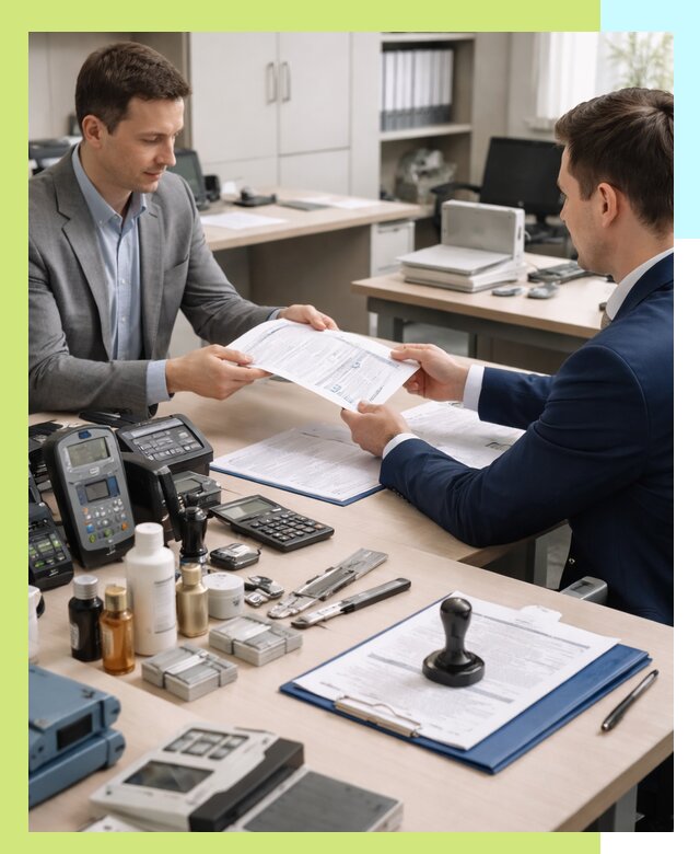 Оформление и получение заключения РЧЦ для оборудования в Глазове