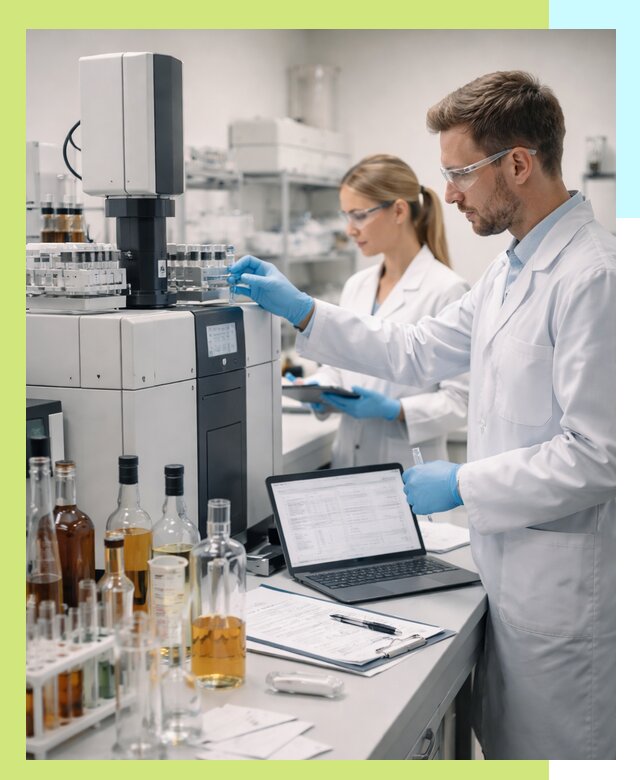 Выдача заключения о спиртосодержании продукции в Глазове