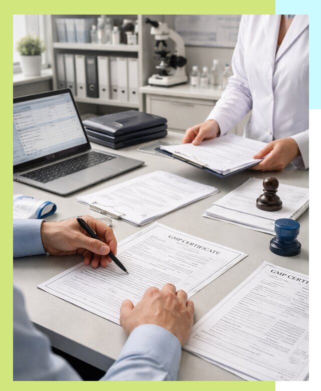 Оформление сертификата GMP в Глазове для фармпроизводства