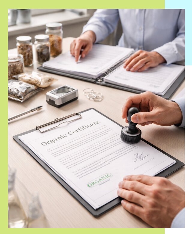 Получение органик сертификата для продукции в Глазове