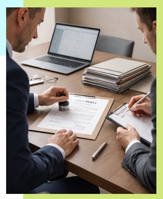 Сертификат ISO 9001 в Глазове купить от 81624 р. | Алешин-Глз