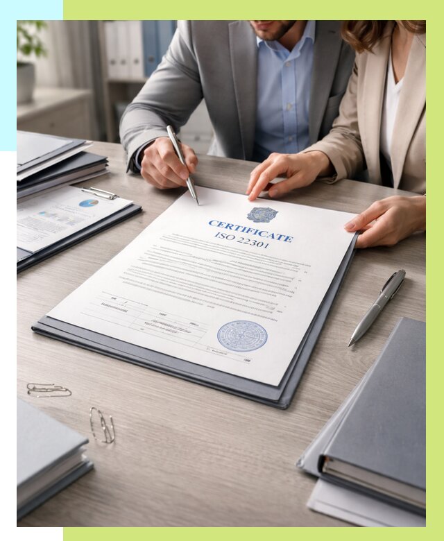 Сертификат ISO 22301 в Глазове от 45914 р. | Алешин-Глз срочно