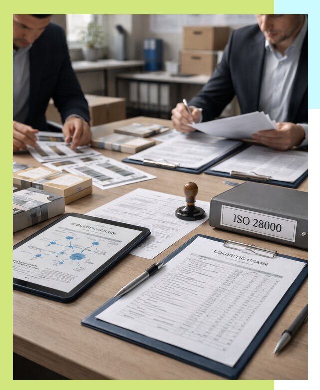 Получение сертификата ISO 28000 по безопасности цепи поставок в Глазове