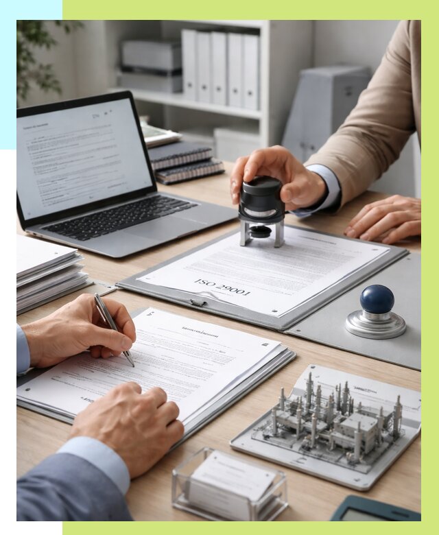 Сертификат ISO 29001 в Глазове под ключ от 76523 р. | Алешин-Глз